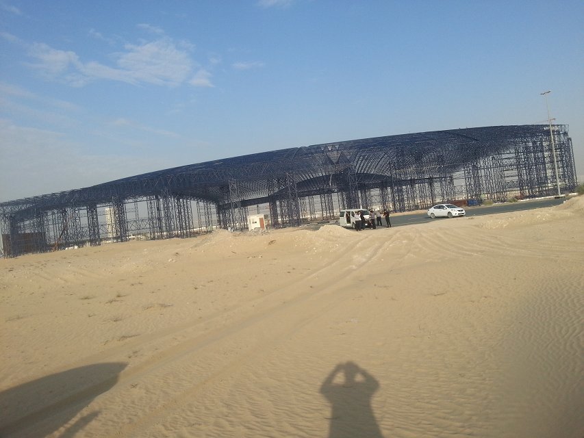 舞钢大型场馆网架工程